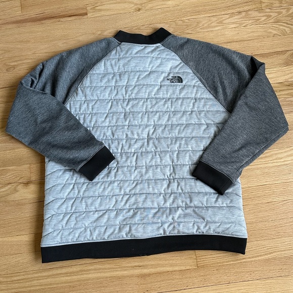 The North Face NORRIS insulated quilted bomber jacket size XXL mens full zip - Picture 3 of 8